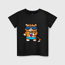 Детская футболка Веселый тигренок