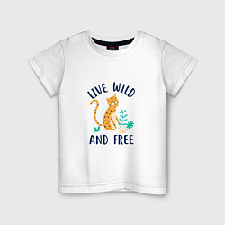 Детская футболка Live Free