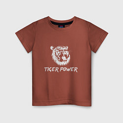 Детская футболка Power of Tiger