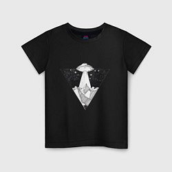 Детская футболка Горы просто космос