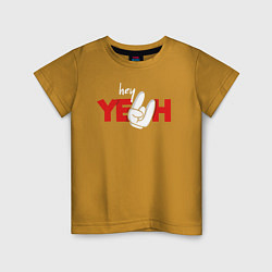 Детская футболка Hey Yeah!