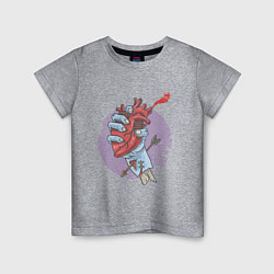 Детская футболка Zombie Heart