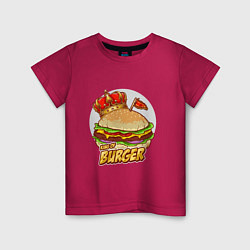 Детская футболка Королевский бургер
