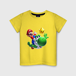Детская футболка Mario&Yoshi