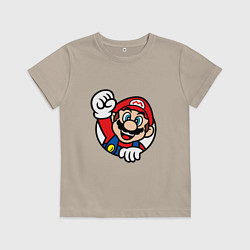 Детская футболка MarioFace