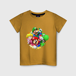 Детская футболка Mario wii