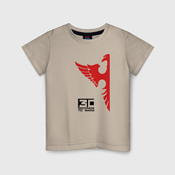 Детская футболка 30 Seconds to Mars красный орел