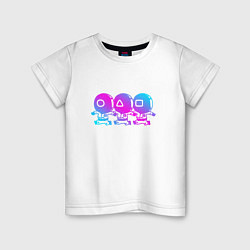 Детская футболка Игра в кальмара 2021 Squid Game