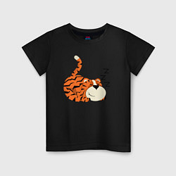 Детская футболка Спящий тигренок