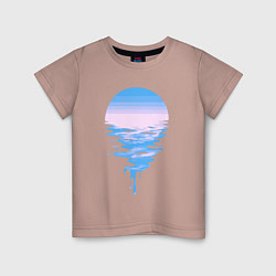 Детская футболка Луна море