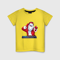 Детская футболка Диджей Санта