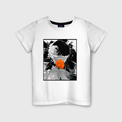 Детская футболка Моб Психо 100 с цветком в рамке 3 сезон