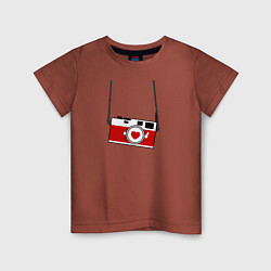 Детская футболка Фотоаппарат любви