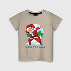 Детская футболка Dab Santa