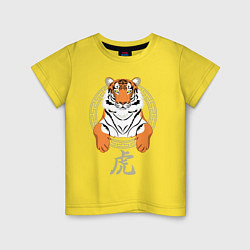 Детская футболка Тигр в раме