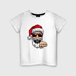 Детская футболка Bad Santa xmas Плохой Санта