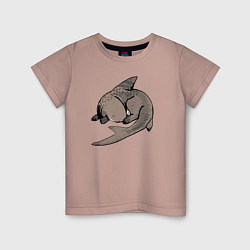 Детская футболка Спящая акула