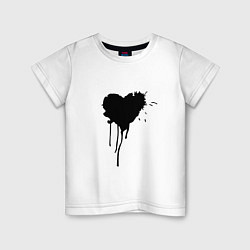 Детская футболка День любви сердце