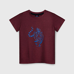 Детская футболка Символ года тигр 2022