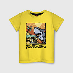 Детская футболка Fuerteventura, beach