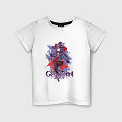 Детская футболка Мона Mona Genshin Impact