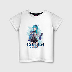 Детская футболка Эола Eula Genshin Impact