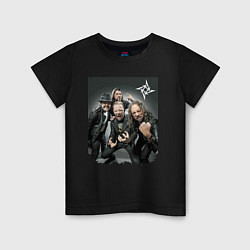 Детская футболка Metallica - cool dudes! Thrash metal!
