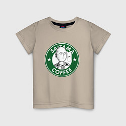 Детская футболка САЙТАМА КОФЕ SAITAMA COFFEE