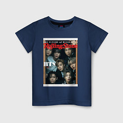 Детская футболка BTS БТС на обложке журнала