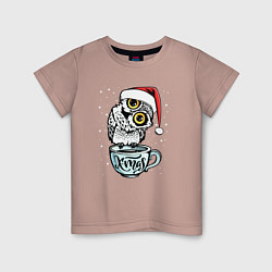 Детская футболка X-mas Owl