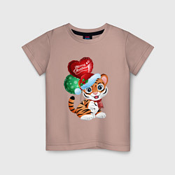 Детская футболка Тигрин шарик