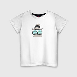 Детская футболка Диско Енот