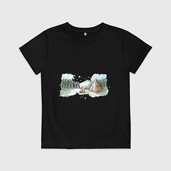 Детская футболка Поход в горы