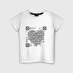 Детская футболка QR Love