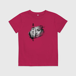 Детская футболка Adele лицо