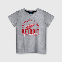 Детская футболка Detroit Red Wings Детройт Ред Вингз