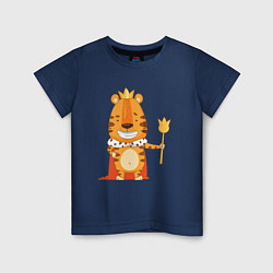 Детская футболка Король тигр