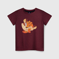 Детская футболка Хитрый тигр Новый год