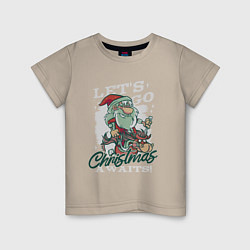 Детская футболка Christmas Awaits