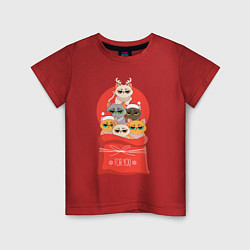 Детская футболка Christmas Cats