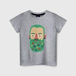 Детская футболка Зеленая борода