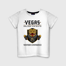 Детская футболка Vegas Golden Knights Вегас Золотые Рыцари