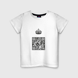 Детская футболка QR King