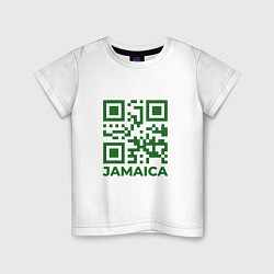 Детская футболка QR Jamaica