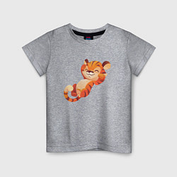 Детская футболка Тигр на чиле