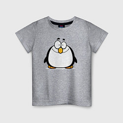 Детская футболка Глазастый пингвин