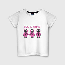 Детская футболка Squid Game 8 Bit
