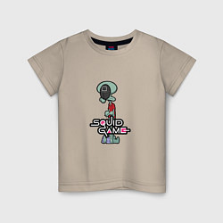 Детская футболка Кальмар - Сквидварт