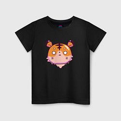 Детская футболка Завороженный тигр