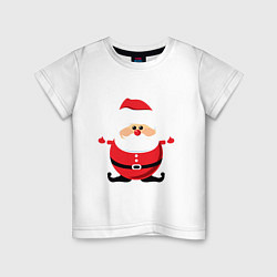 Детская футболка Игрушка дед мороз